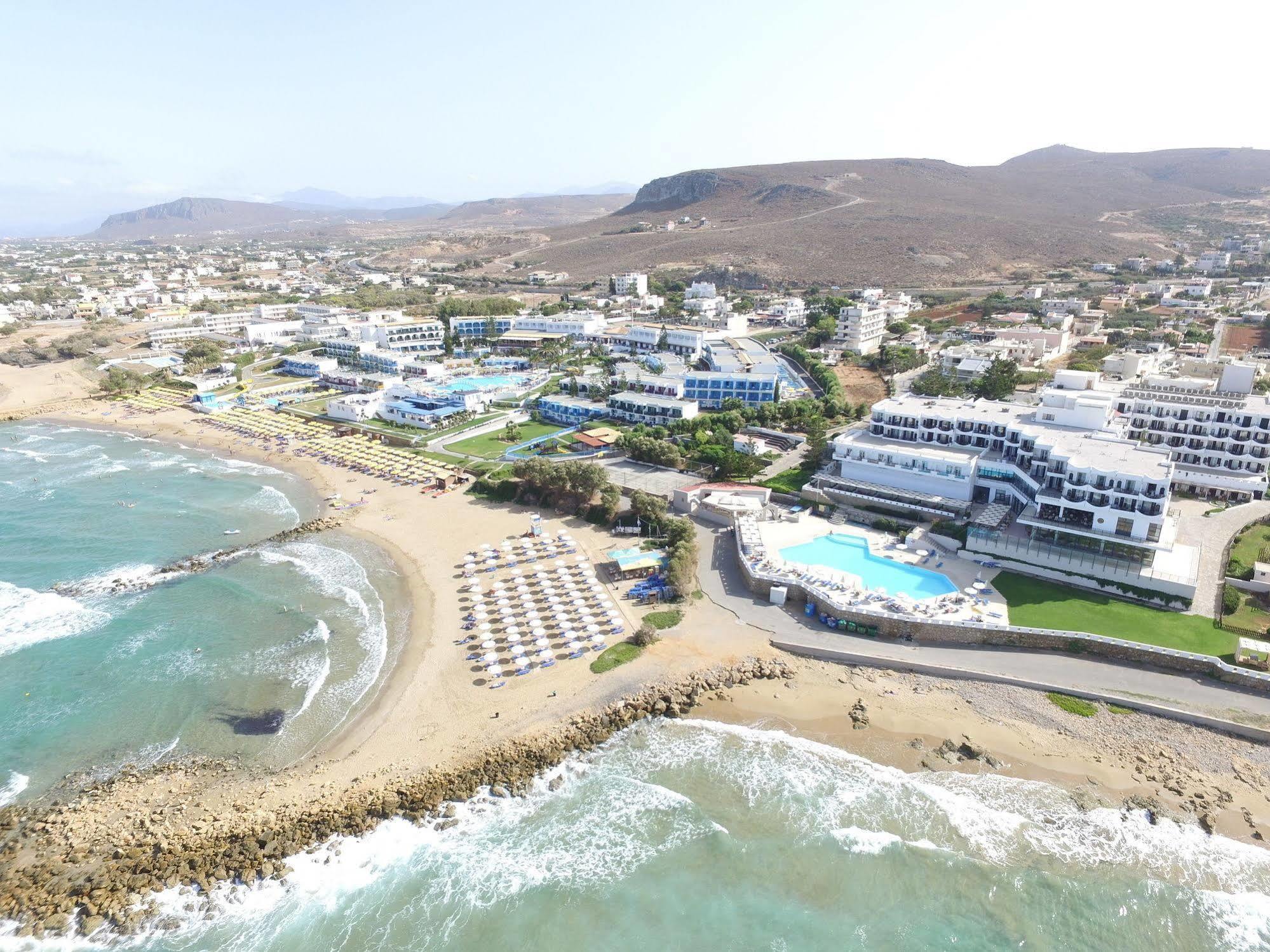 Kokkini Hani Ideal Hotel מראה חיצוני תמונה